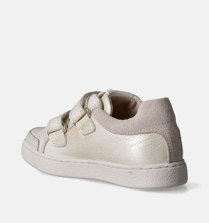 STONES and BONES Elana Beige Velcroschoenen voor meisjes (352686) - geschikt voor steunzolen