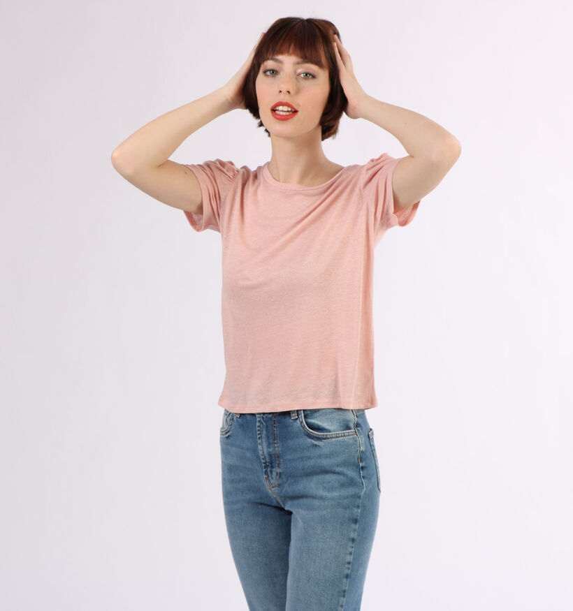 Van Der Rock Roze T-shirt (299466)