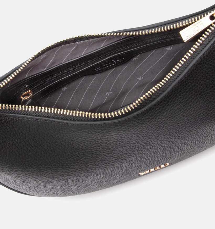 L.Credi Ragna Zwarte Schoudertas voor dames (370935)