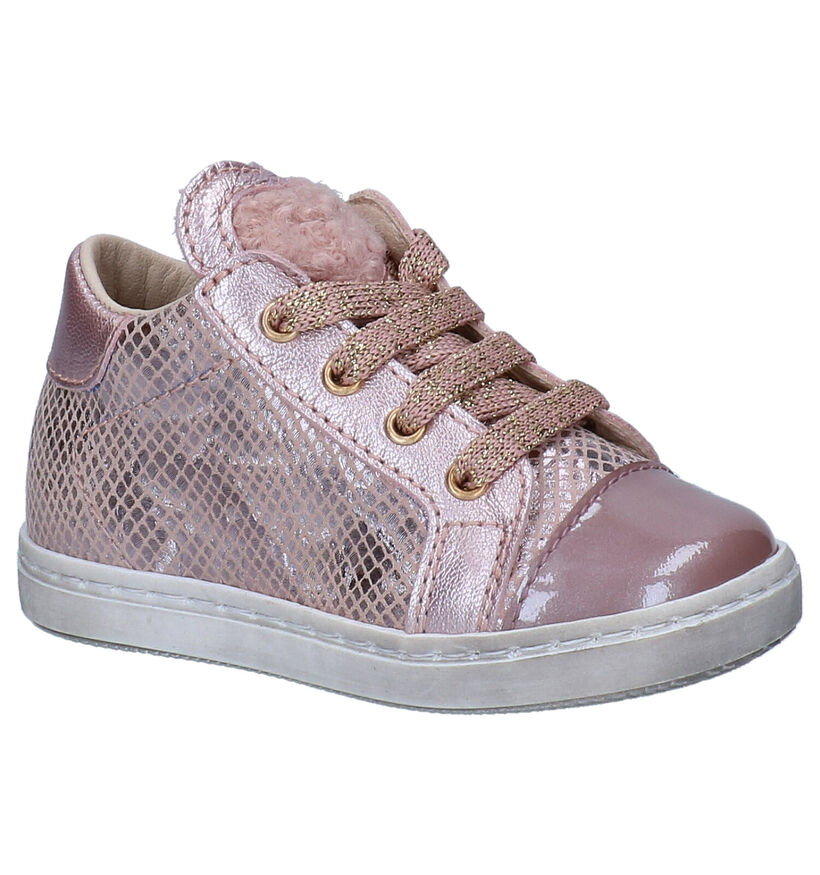 Beberlis Chaussures pour bébé en Rose clair en cuir (297343)