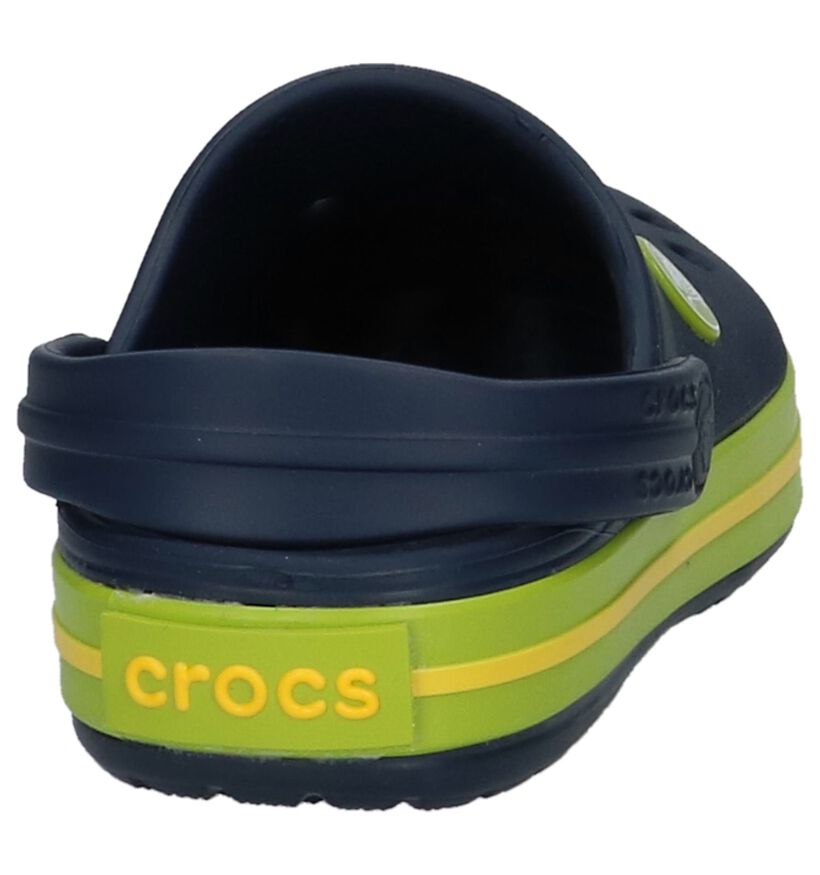 Crocs Crocband Nu-pieds en Bleu pour filles, garçons (324203)