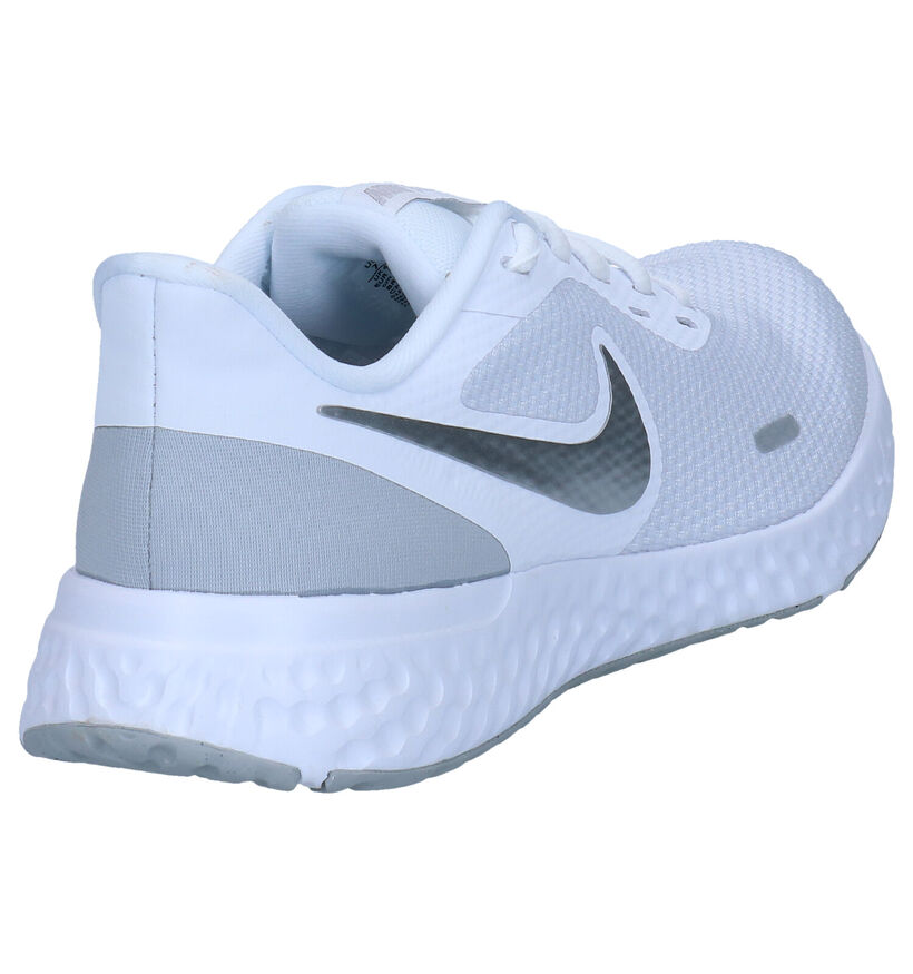 Nike Revolution 5 Zwarte Sneakers in kunstleer (290920)