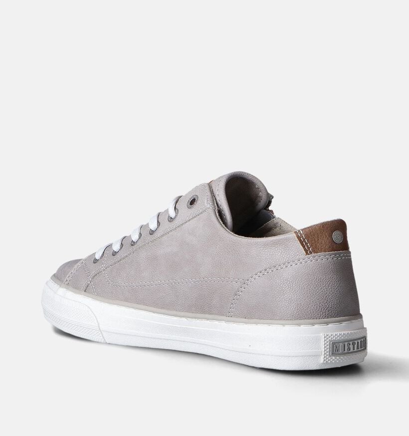Mustang Baskets casual en Taupe pour femmes (351248) - pour semelles orthopédiques