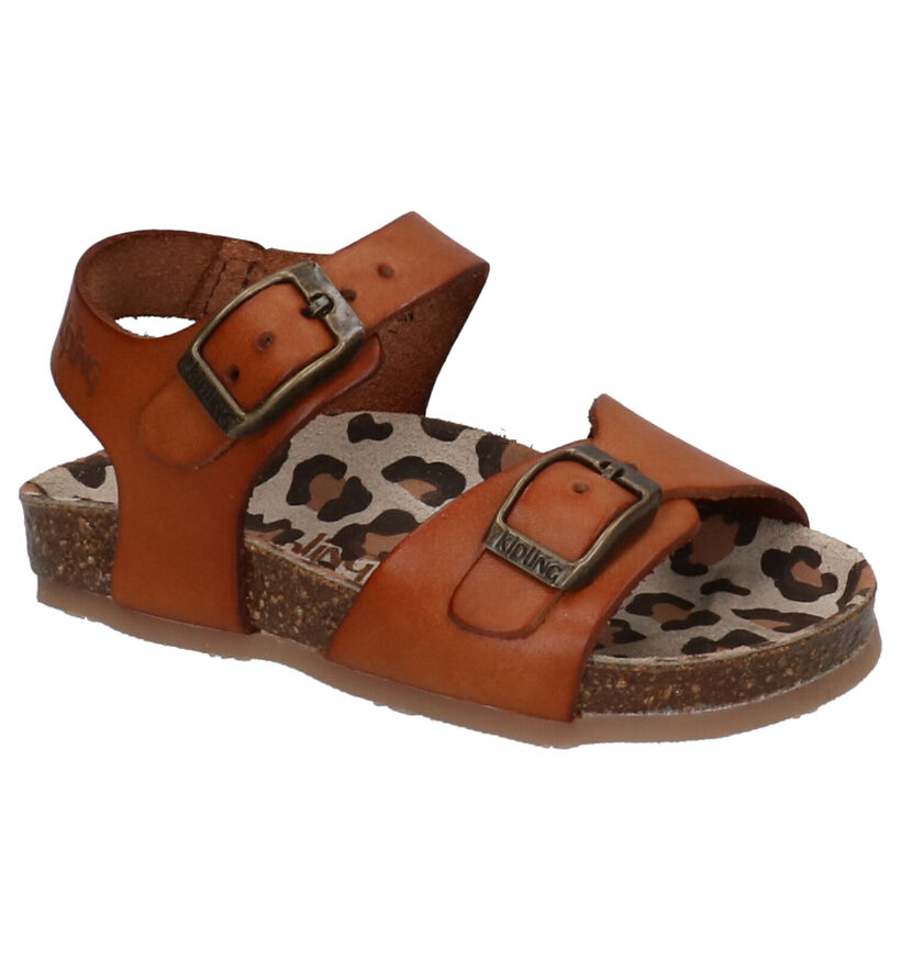 Kipling Nella Sandalen Cognac in leer (273164)