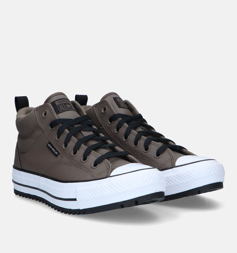 Converse Chuck Taylor All Star Malden Street Baskets en Gris pour hommes (327830)