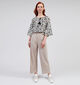 JDY Birdie Geggo Pantalon large en Beige L32 pour femmes (353277)
