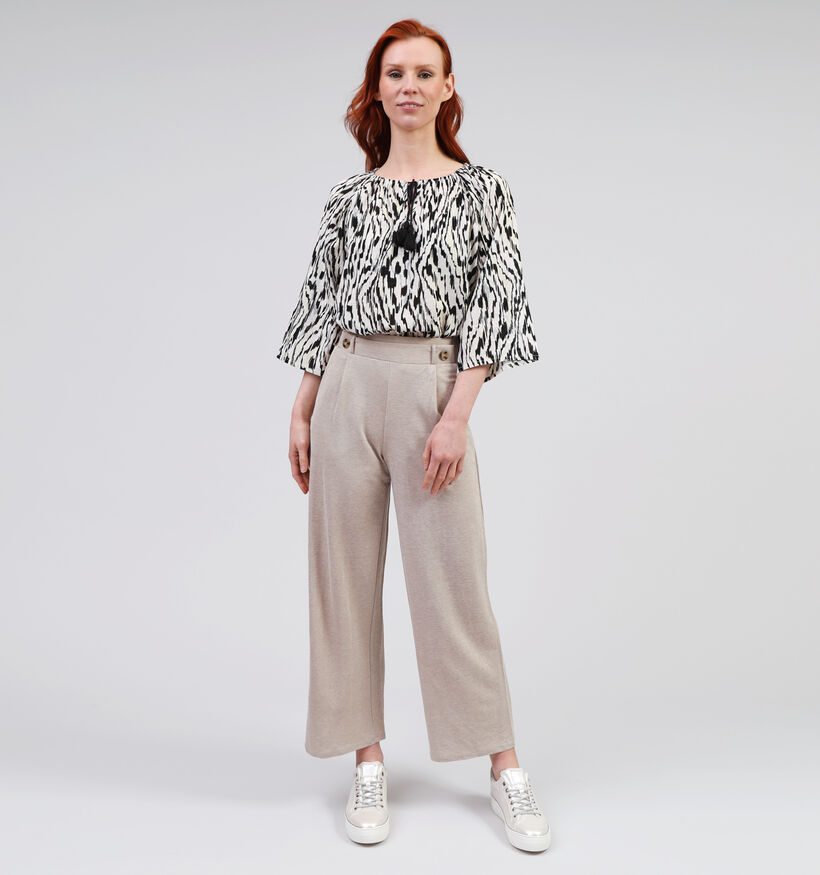 JDY Birdie Geggo Pantalon large en Beige L32 pour femmes (353277)
