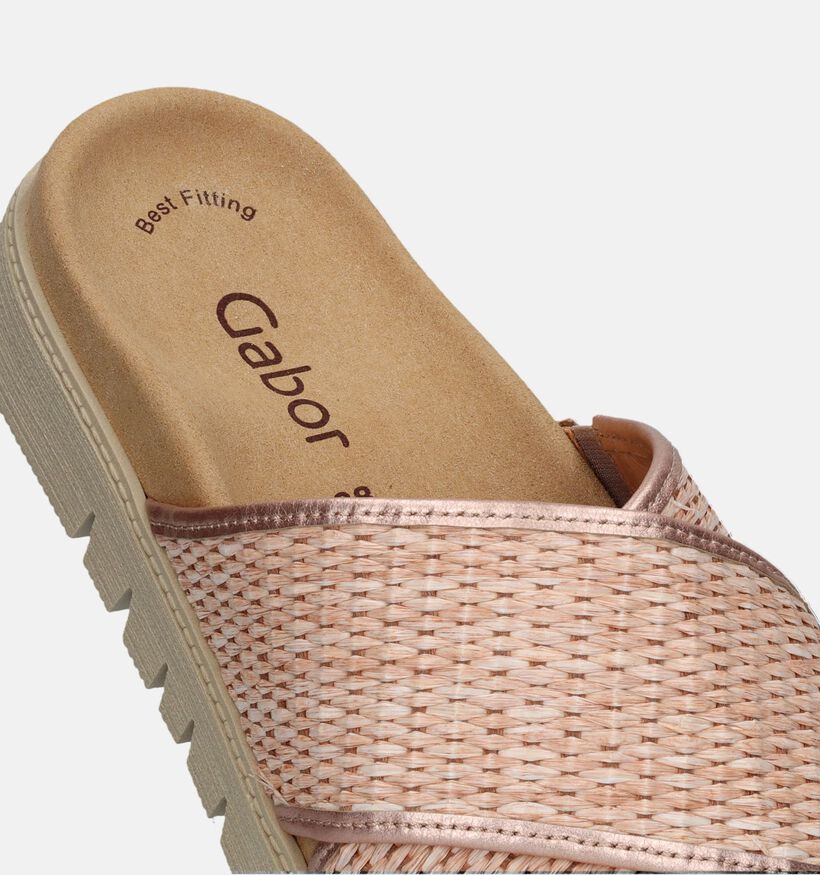 Gabor Best Fitting Beige Slippers voor dames (343639)
