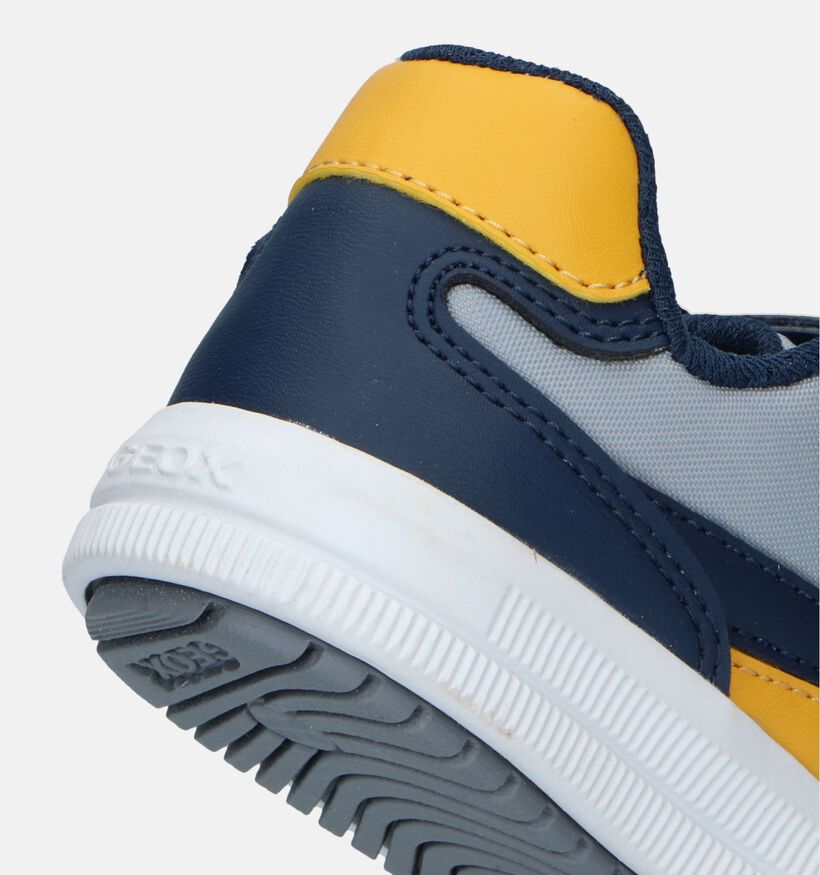 Geox Arzach Chaussures &agrave; velcro en Bleu pour gar&ccedil;ons (335774) - pour semelles orthop&eacute;diques