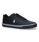 Polo Ralph Lauren Hanford Zwarte Veterschoenen in leer (313109)