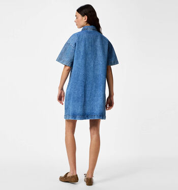 Pieces Kleedjes Blauw