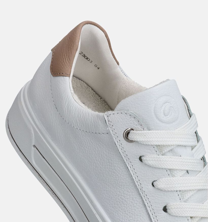 Ara High Soft Canberra 3.0 Witte Sneakers voor dames (370796) - geschikt voor steunzolen