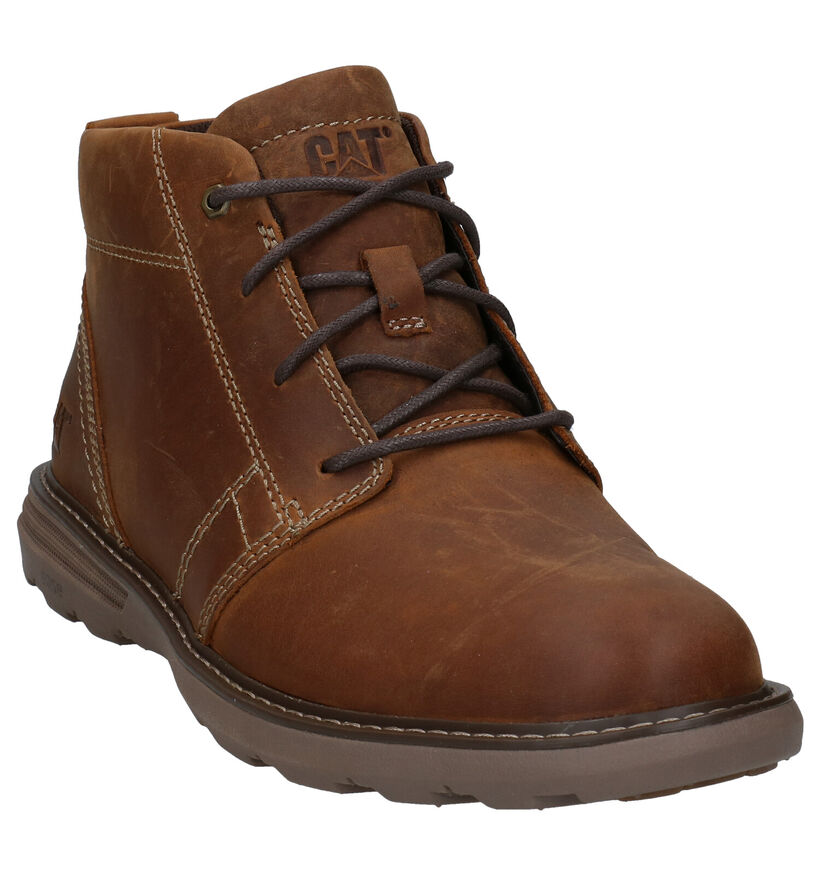 Caterpillar Trey Bottines en Marron en nubuck (282689)