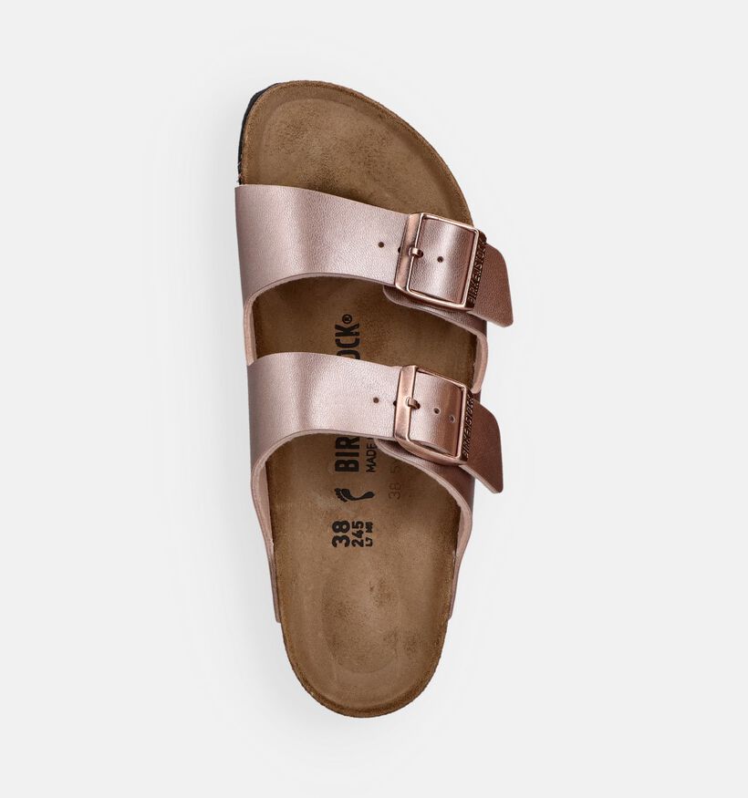 Birkenstock Arizona Copper Bronzen Slippers voor dames (368496)