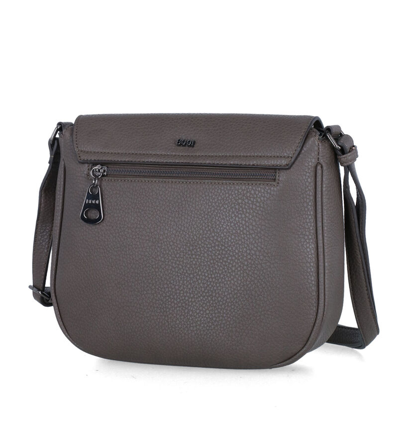 BOO! Salto Sac porté croisé en Brun en simili cuir (302321)