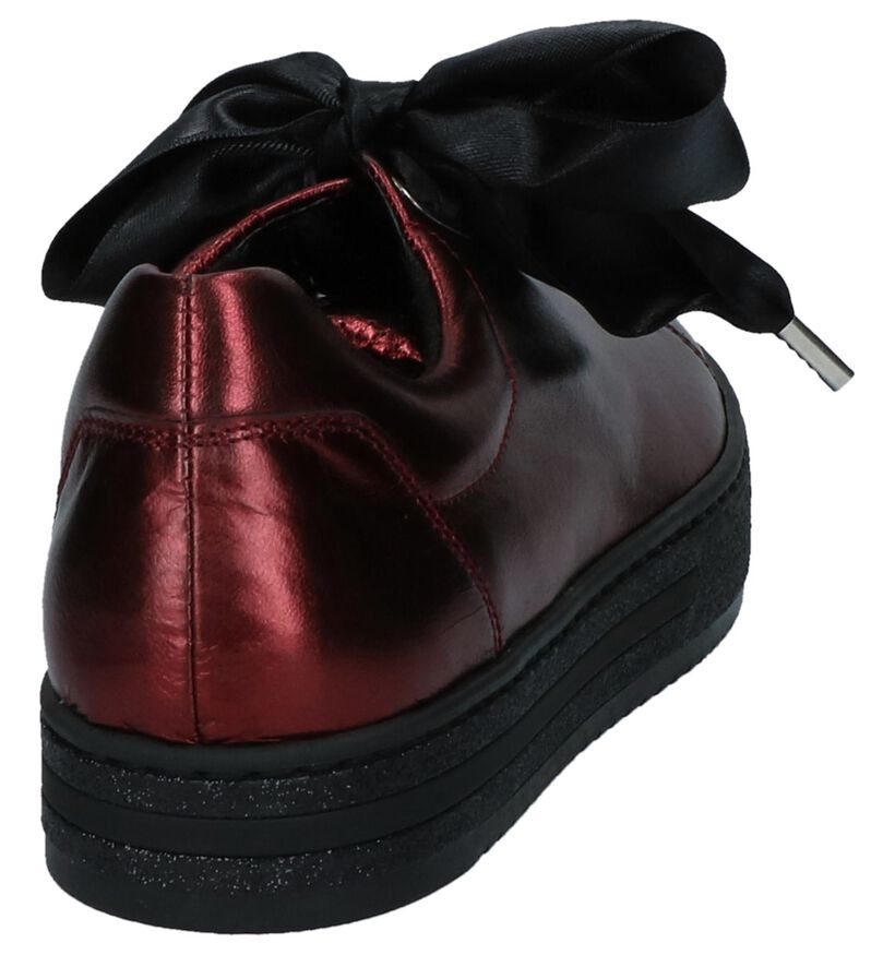 Gabor OptiFit Bordeaux Sneakers in leer (233936)