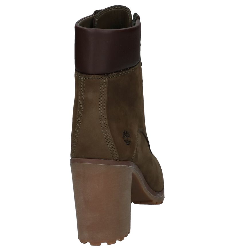 Timberland Allington 6IN Taupe Enkellaarzen voor dames (313454)