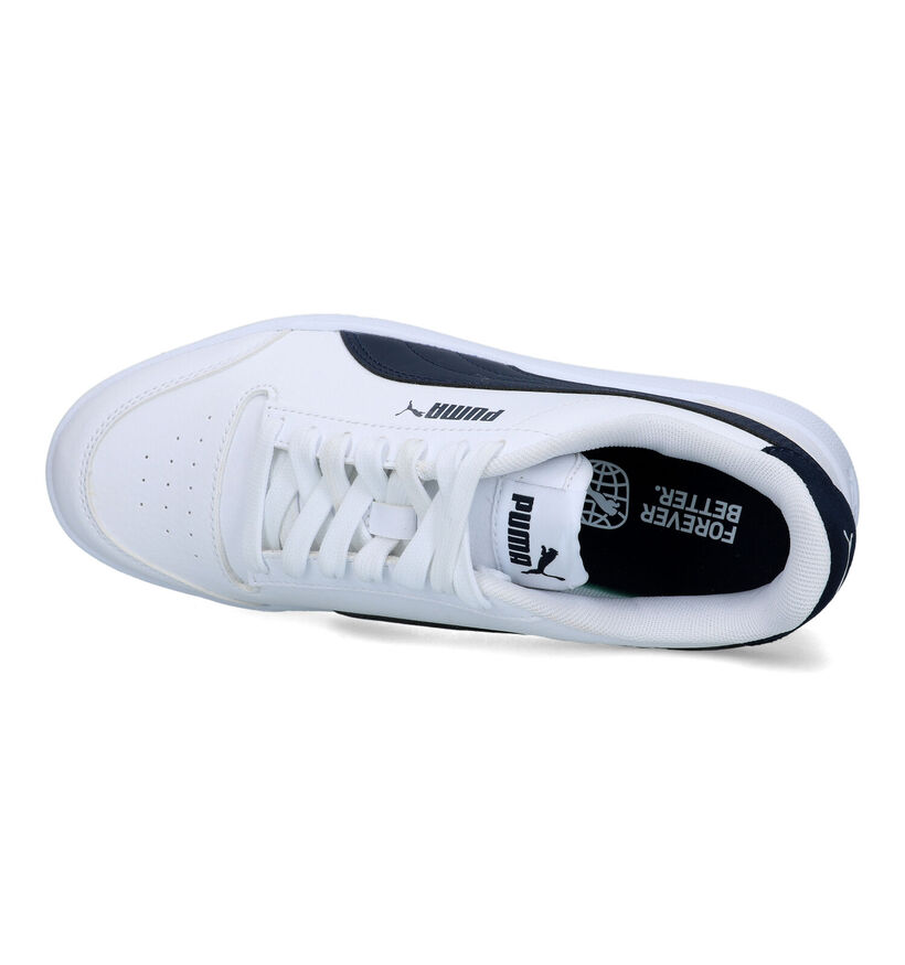 Puma Shuffle Witte Sneakers voor dames (318647) - geschikt voor steunzolen