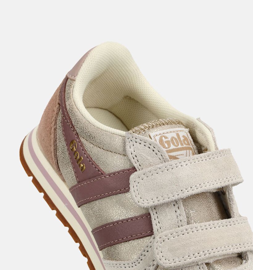 Gola Daytona Blaze Strap Baskets basses en Or pour filles (376292)