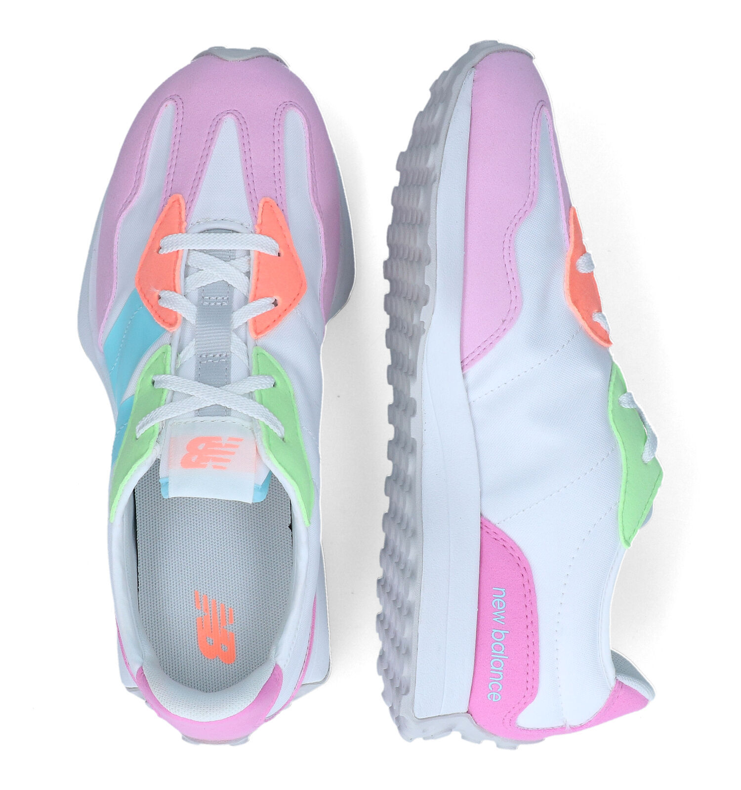 New balance dames blauw roze discount