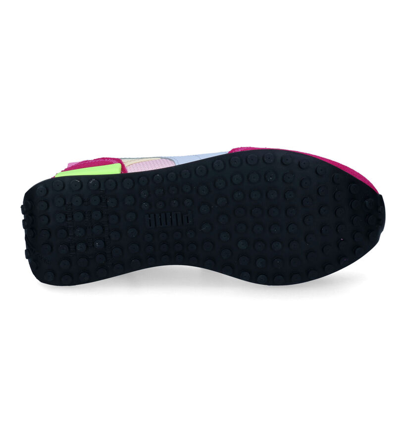 Puma Future Rider Baskets en Rose pour femmes (307176) - pour semelles orthopédiques