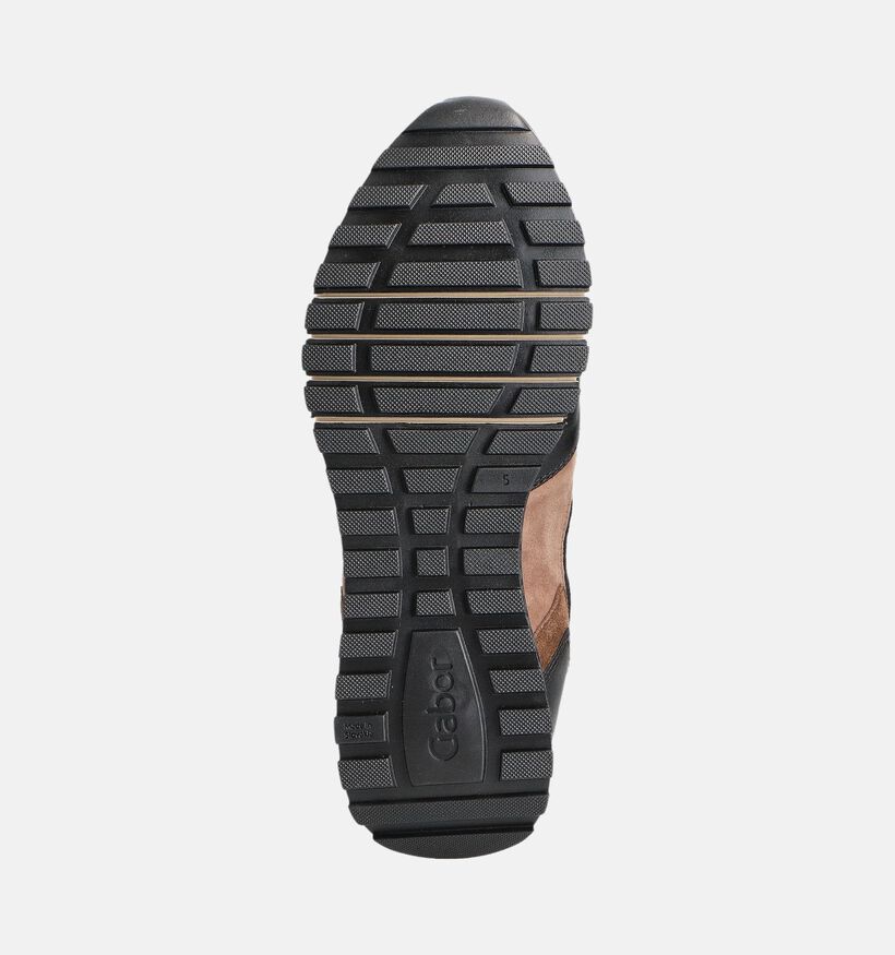 Gabor Chaussures à lacets en Noir pour femmes (360306) - pour semelles orthopédiques