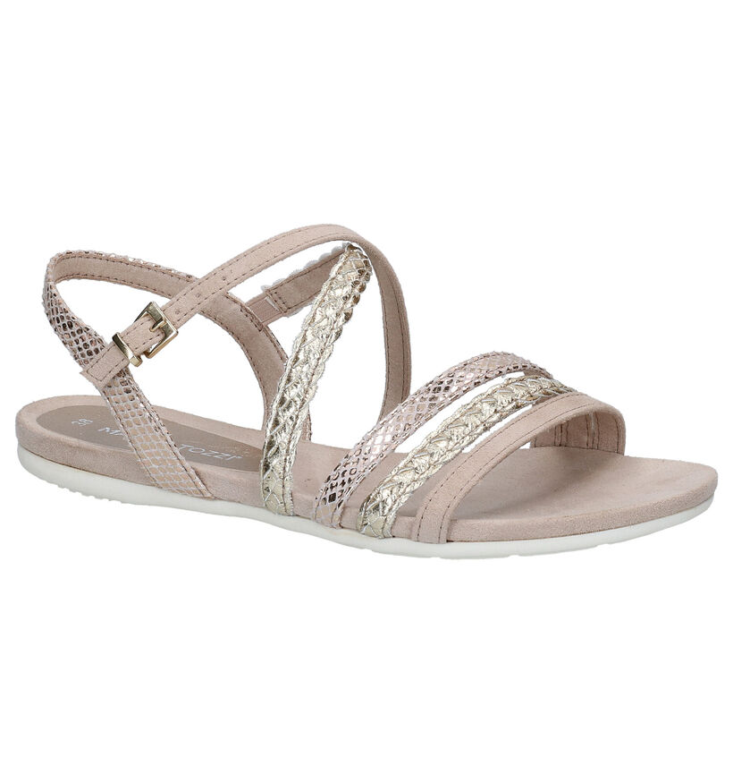 Marco Tozzi Beige Sandalen in kunstleer (289618)