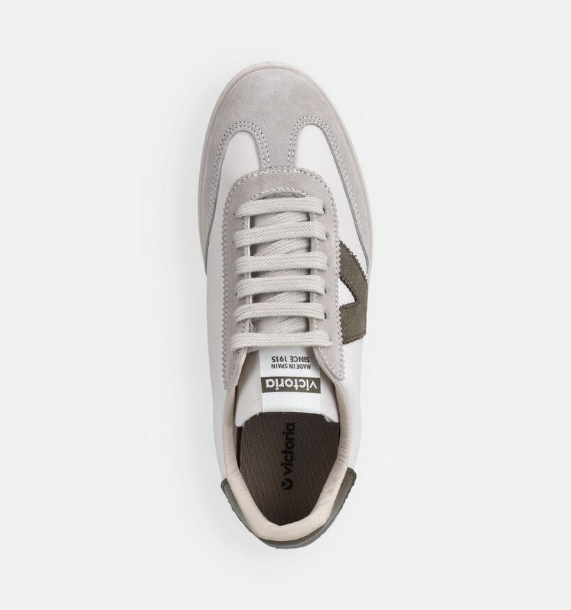 Victoria Witte/Bruine Sneakers voor dames (369923)