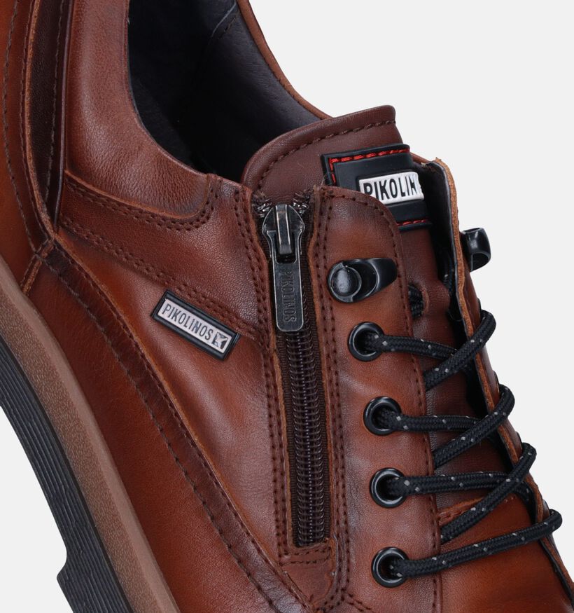 Pikolinis Vigo Cognac Veterschoenen voor heren (346309) - geschikt voor steunzolen