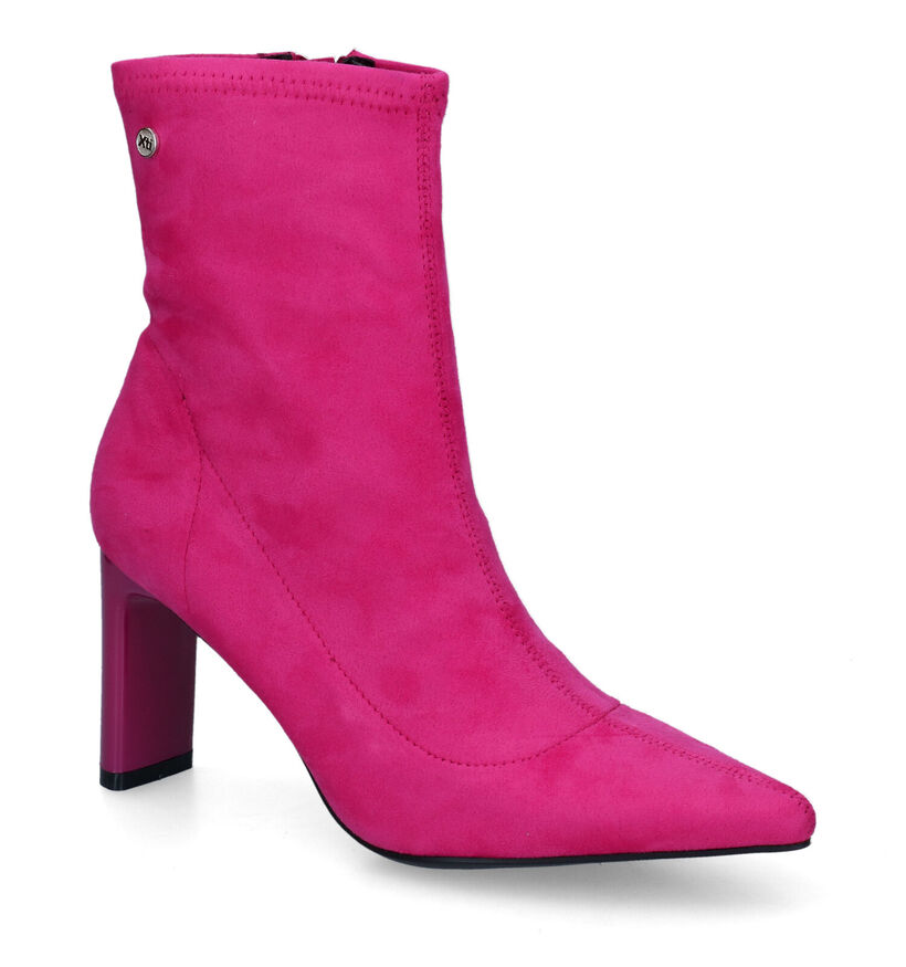Xti Bottines à talons en Violet foncé pour femmes (319878)