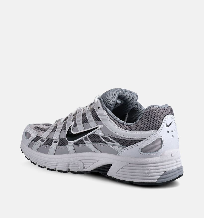 Nike P-6000 Baskets basses en Gris pour hommes (373041) - pour semelles orthop&eacute;diques