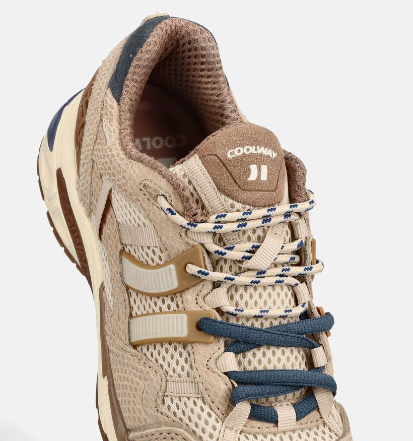 Coolway 2003 Baskets en Beige pour femmes (379811) - pour semelles orthop&eacute;diques