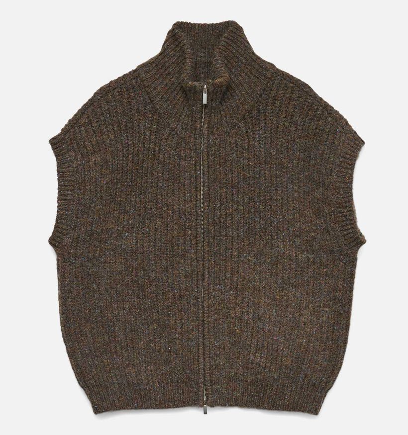 Vero Moda Salty Gilet en Marron pour femmes (364524)