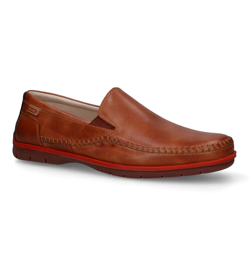 Pikolinos Marbella Chaussures à enfiler en Cognac pour hommes (323371) - pour semelles orthopédiques