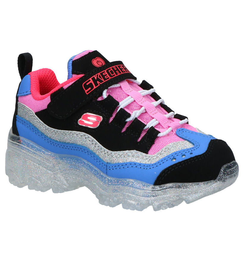 Skechers Baskets basses en Multicolore en textile (265174)