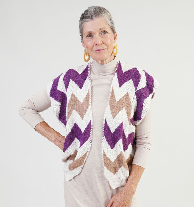 Dolce C. Gilet en Beige pour femmes (340389)
