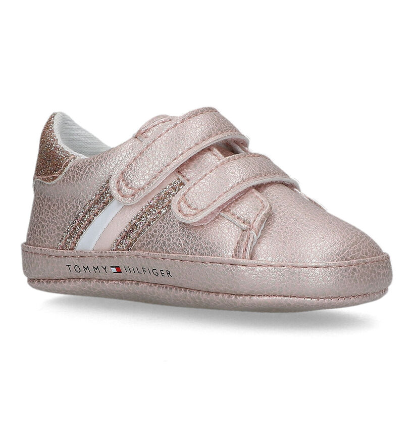 Tommy Hilfiger Chaussons pour bébé en Or rose pour filles (321628)
