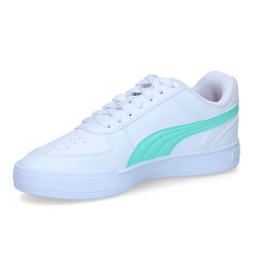 Puma Caven Witte Sneakers voor meisjes (318770)