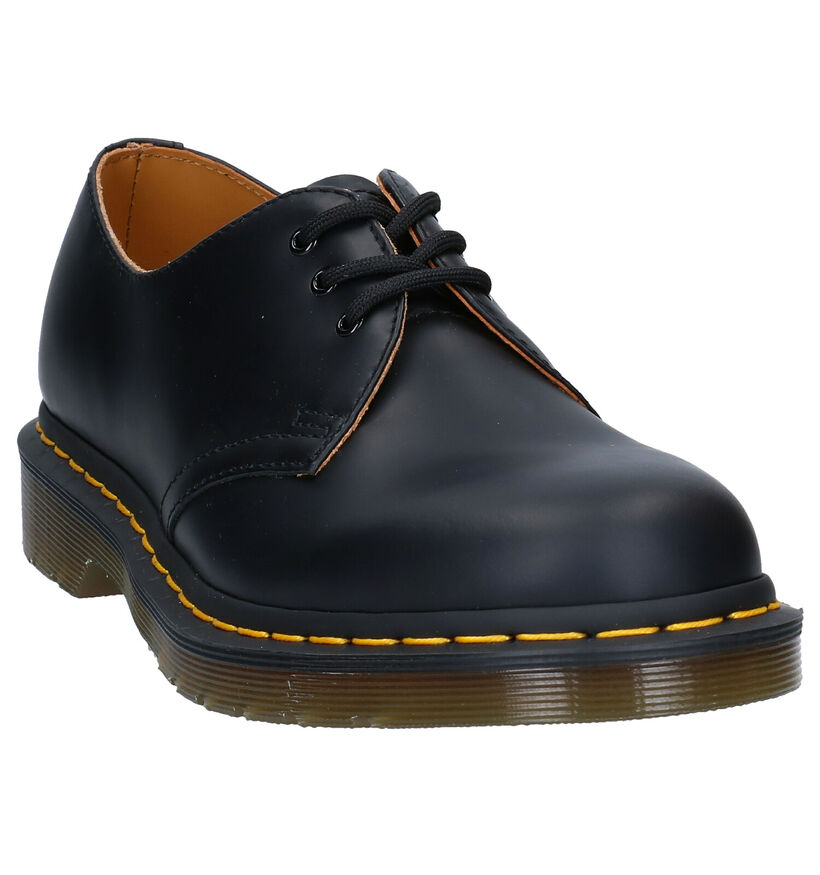 Dr. Martens 1461 Zwarte Veterschoenen in leer (265527)