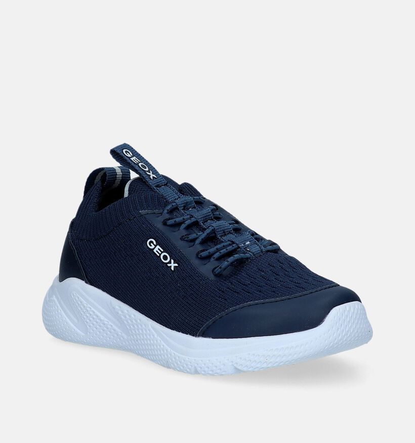 Geox Sprintye Blauwe Sneakers voor jongens (339641)