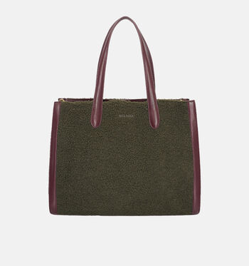 Bulaggi Shoppers Cognac/Groen