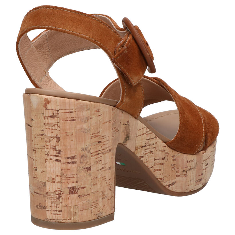 NeroGiardini Cognac Sandalen in nubuck (270540)