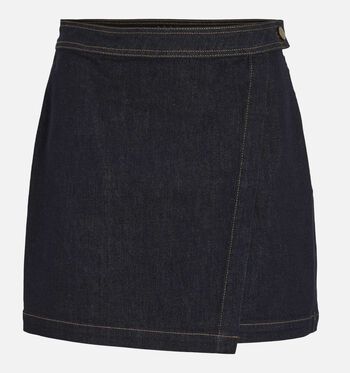 Korte rok blauw