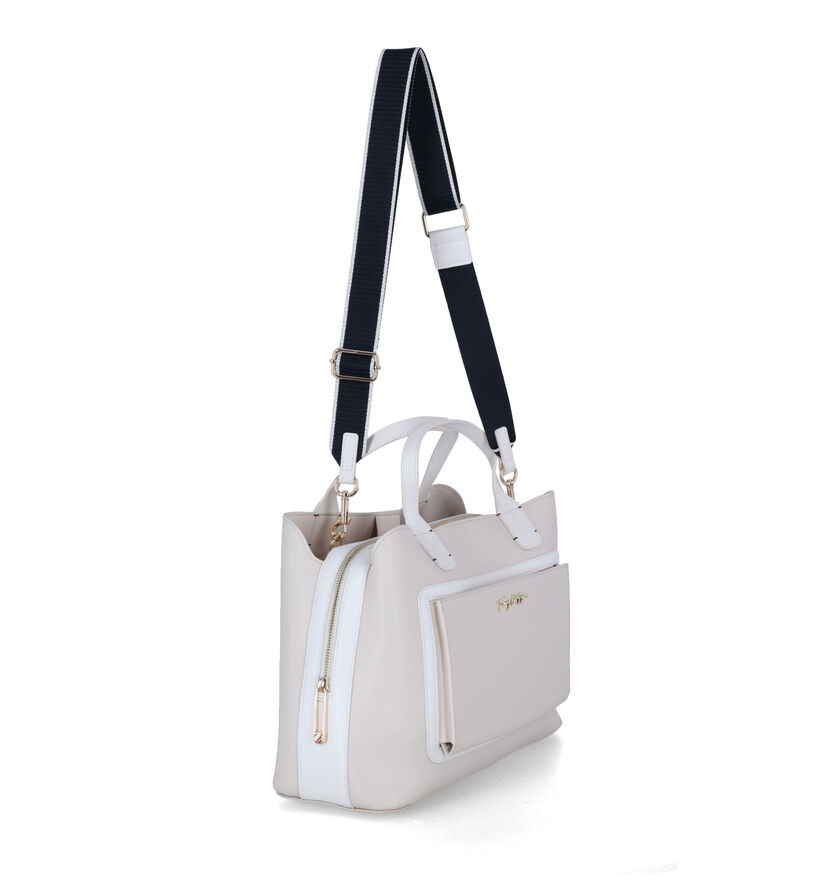 Tommy Hilfiger Iconic Beige Handtas met riem voor dames (336441)