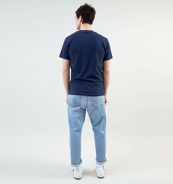 New Balance T-shirts Bleu