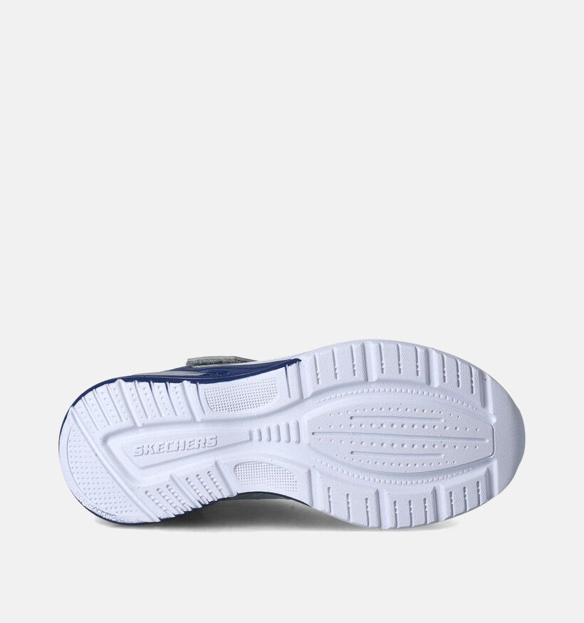 Skechers Microspec Max Advance Grijze Sneakers voor jongens, meisjes (352311)