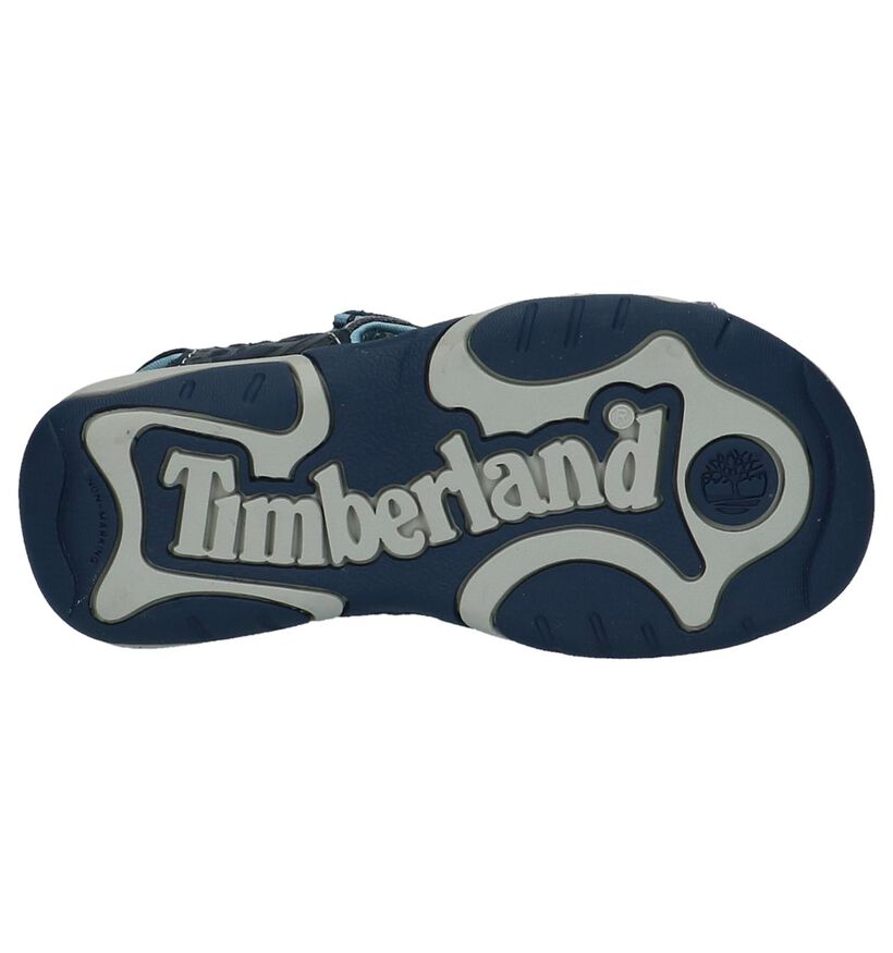 Timberland Sandales en Bleu foncé en nubuck (244301)
