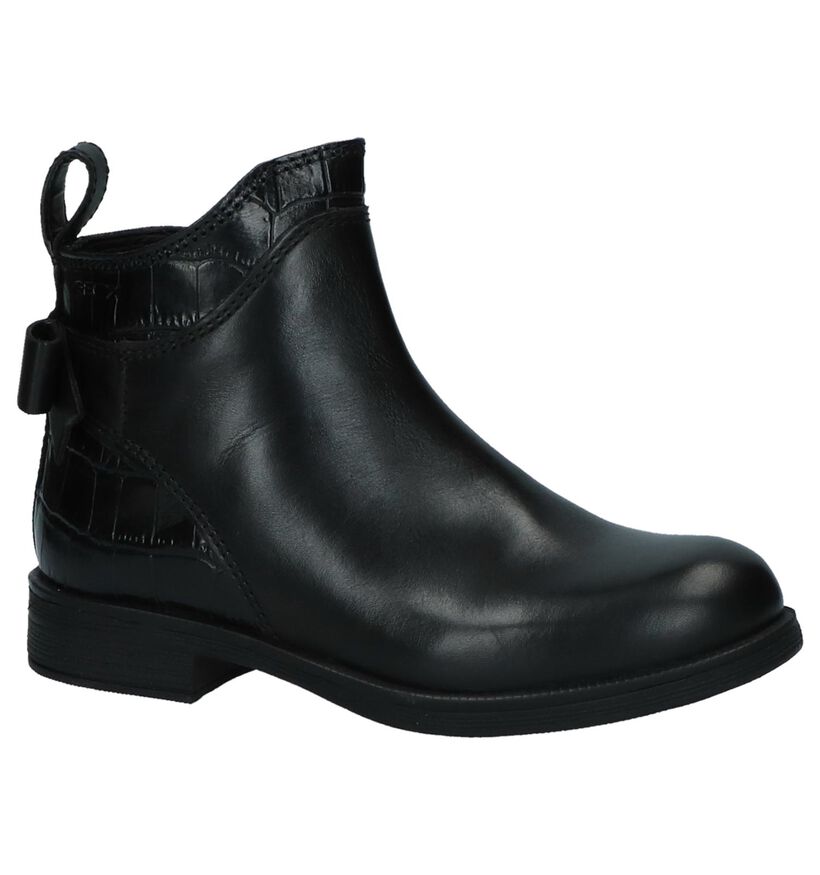Zwarte Hoge Schoenen Geox in leer (232717)