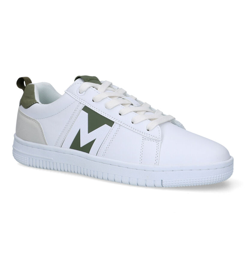 Mexx Joah Witte Veterschoenen in kunstleer (320924)