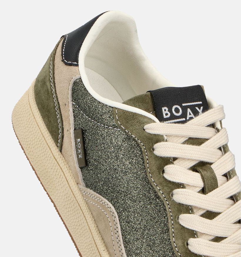 Boax Studio Ace Groene Veterschoenen voor dames (360882) - geschikt voor steunzolen